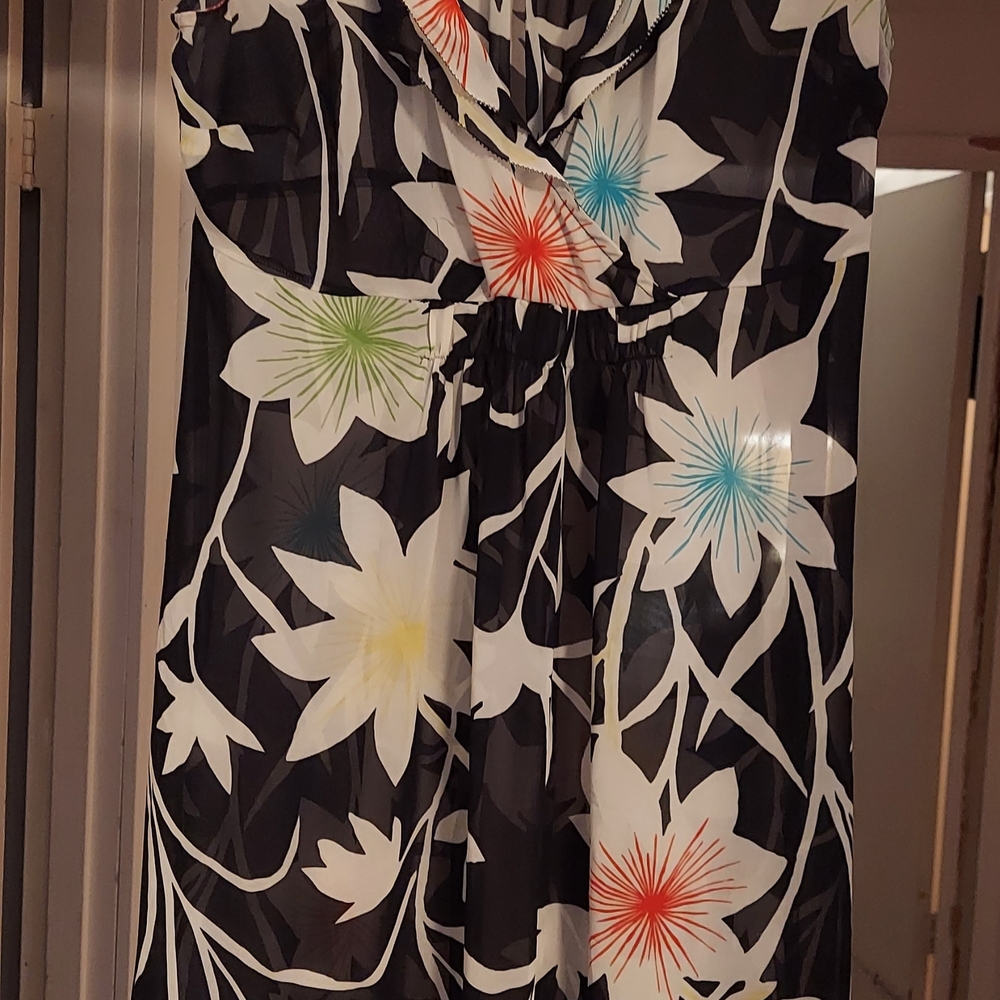 Mossimo Supply Co. Black and White Dress